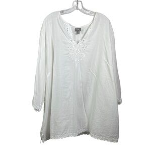 J.Jill Eyelet Blouse